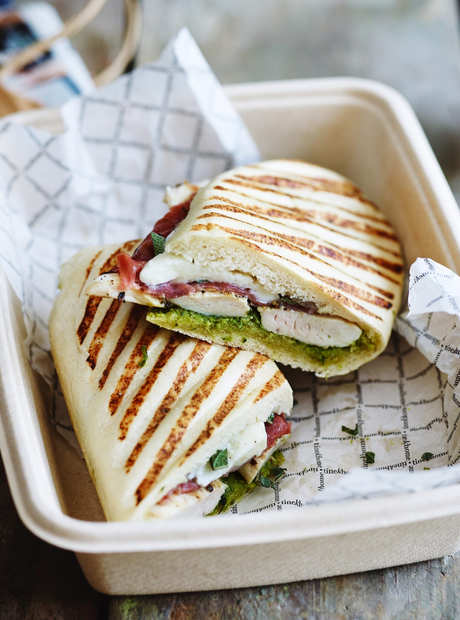 Panini Grilled, Pre-Sliced, 27 cm - LBP Bakeries